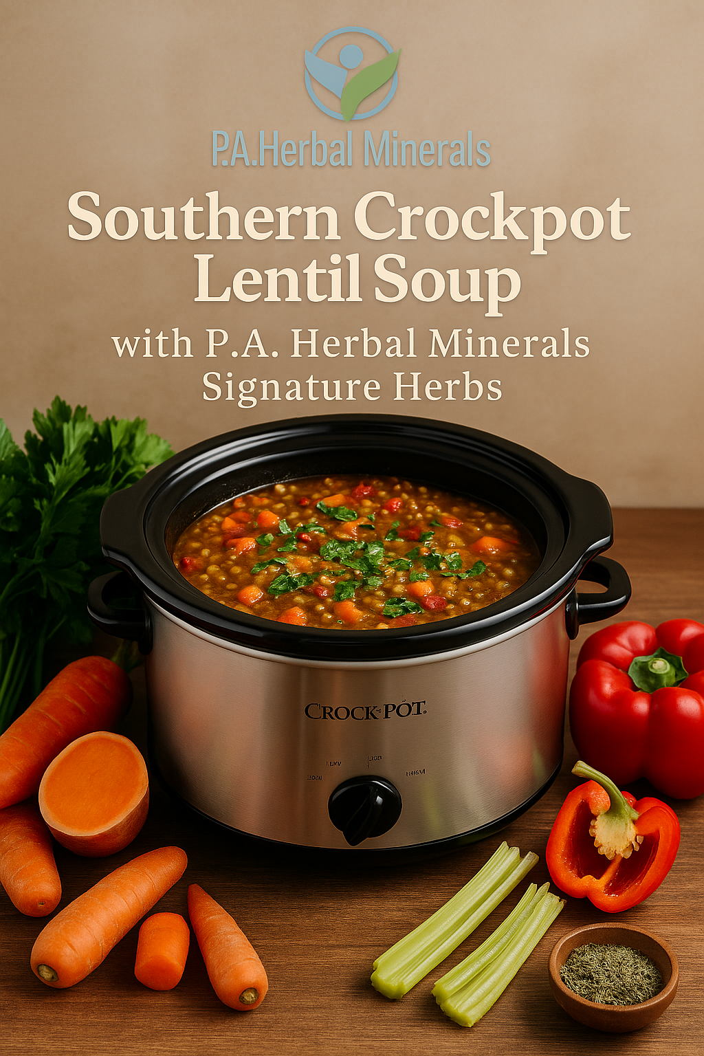 From Our Kitchen to Yours – PA Herbal Minerals Signature Lentil Soup