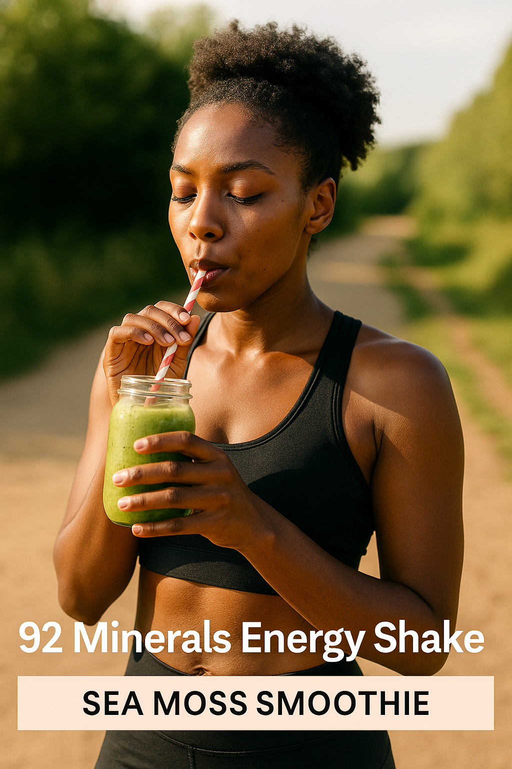 92 Minerals Energy Shake: Sea Moss Smooth "The New Breakfast"