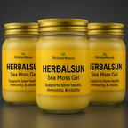 HerbalSun Sea Moss Gel Infused with D3 + K2