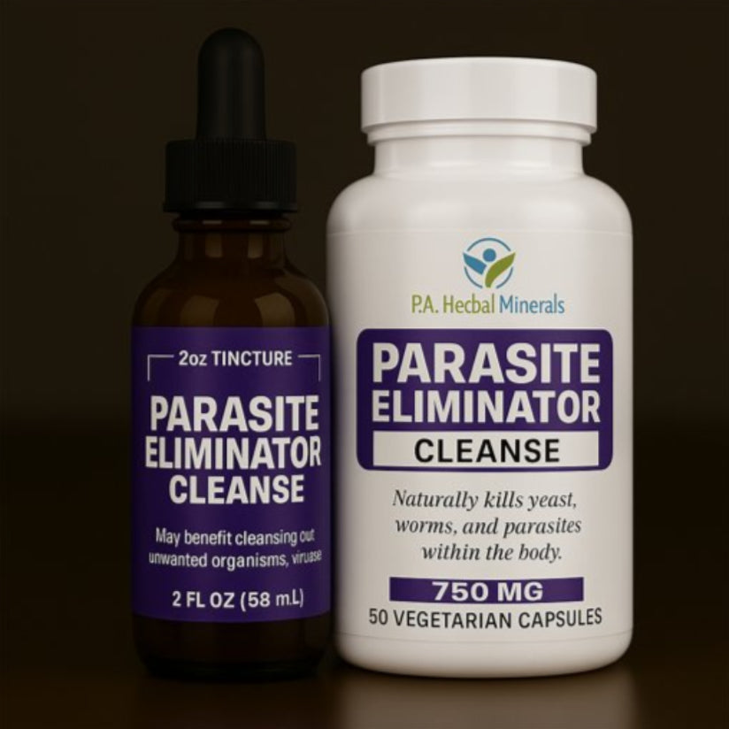 Parasite Eliminator Cleanse Tincture (Capsules Available)