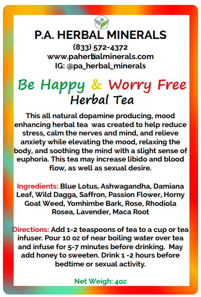 Be Happy & Worry Free Tea