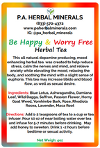 Be Happy & Worry Free Tea