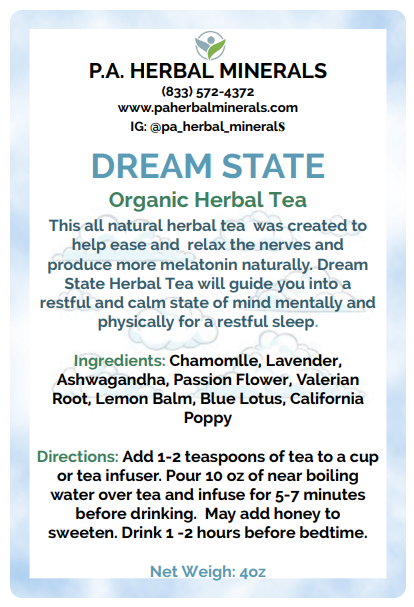 Dream State - Organic Herbal Tea