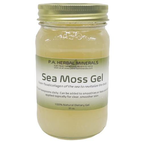 Gold Sea Moss Gel - P.A. Herbal Minerals